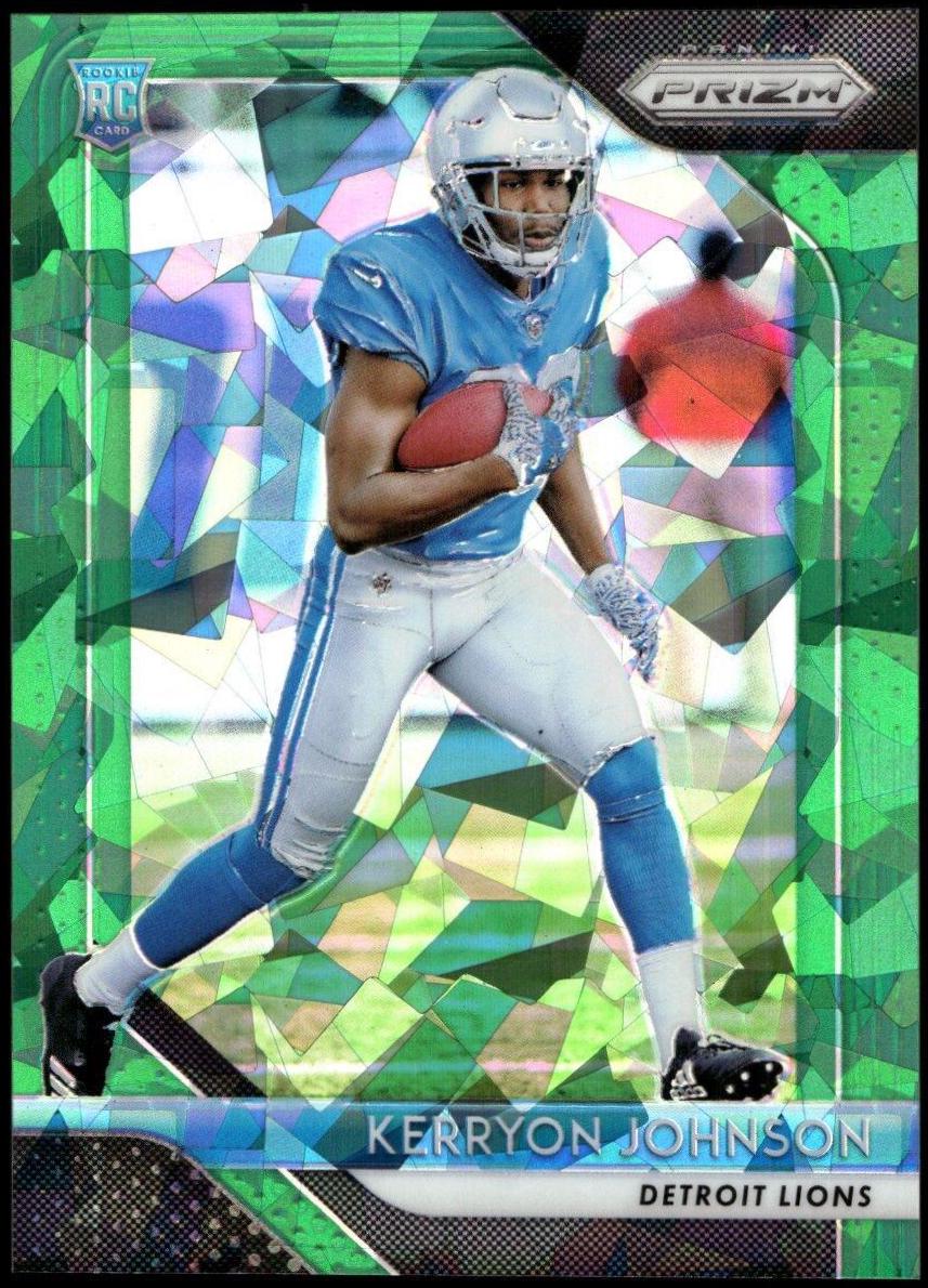 Kerryon Johnson [Green Prizm Crystals] #217