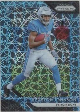 Kerryon Johnson [Lazer Prizm] #217