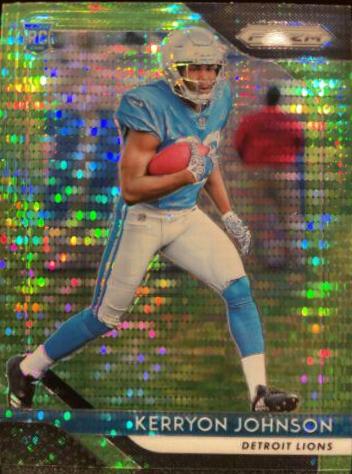 Kerryon Johnson [Neon Green Pulsar] #217