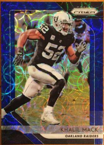 Khalil Mack [Blue Scope Prizm] #47
