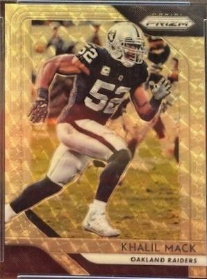 Khalil Mack [Gold Prizm Vinyl] #47