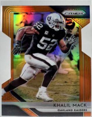 Khalil Mack [Orange Prizm] #47