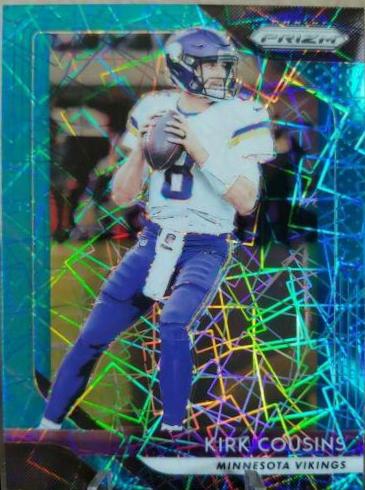 Kirk Cousins [Blue Prizm] #76