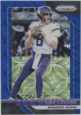 Kirk Cousins [Blue Scope Prizm] #76
