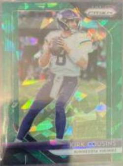 Kirk Cousins [Green Prizm Crystals] #76