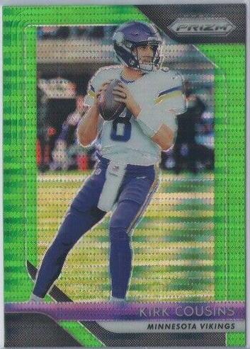 Kirk Cousins [Green Prizm] #76