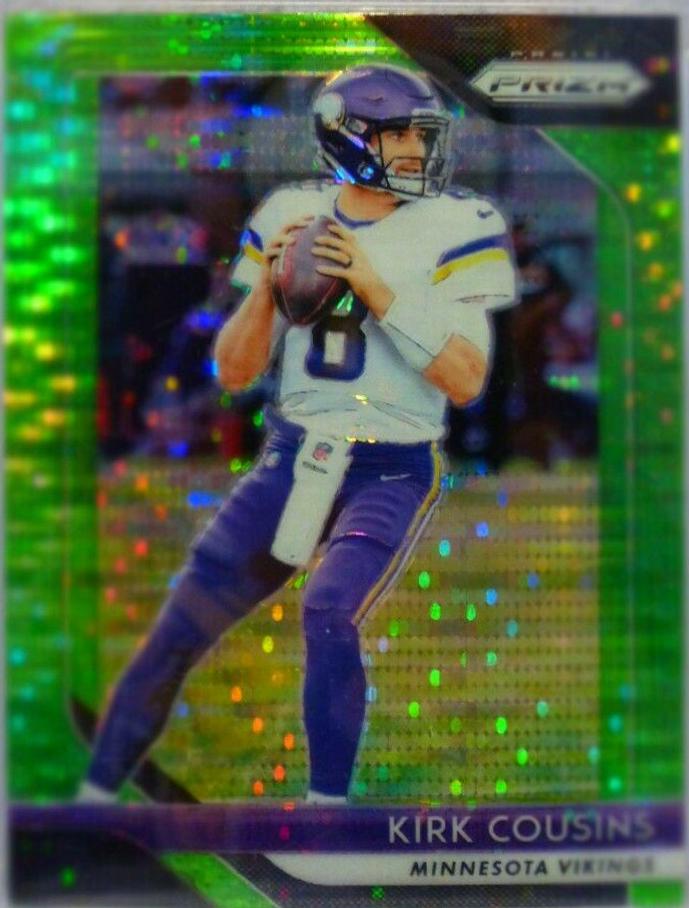 Kirk Cousins [Neon Green Pulsar] #76