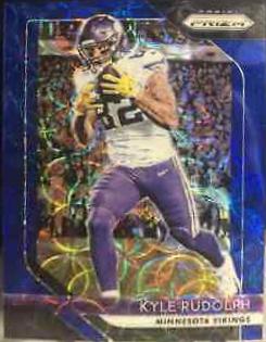 Kyle Rudolph [Blue Scope Prizm] #81