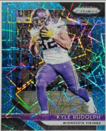 Kyle Rudolph [Lazer Prizm] #81