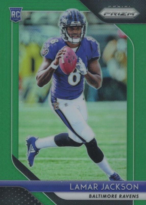 Lamar Jackson [Green Prizm] #212