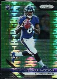 Lamar Jackson [Neon Green Pulsar] #212