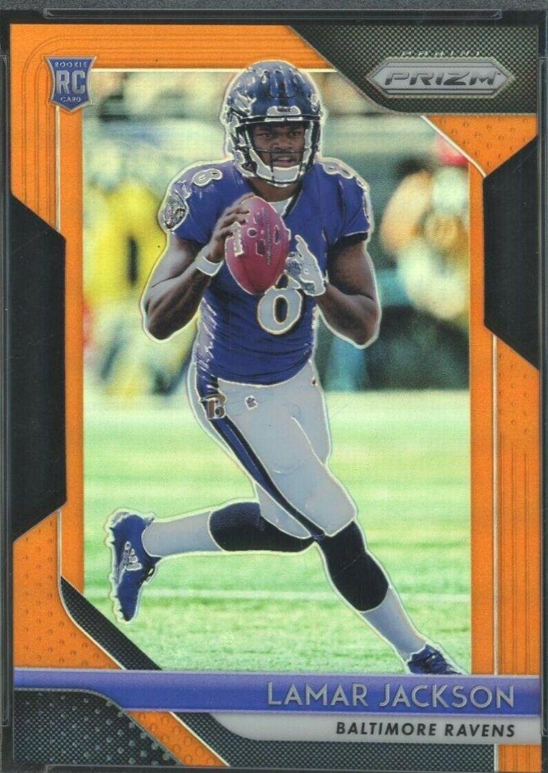 Lamar Jackson [Orange Prizm] #212