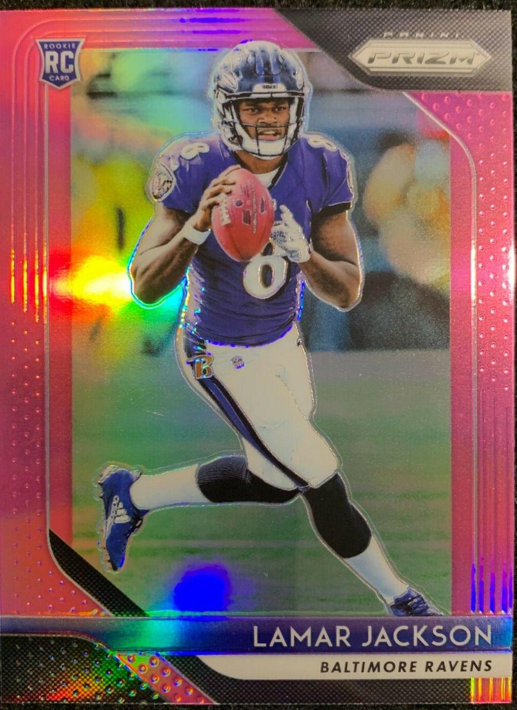 Lamar Jackson [Pink Prizm] #212