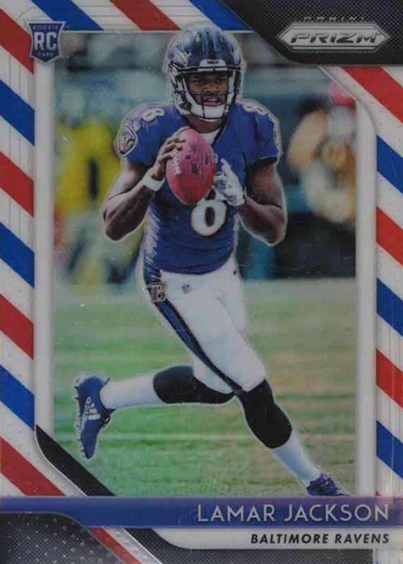 Lamar Jackson [Red White Blue] #212