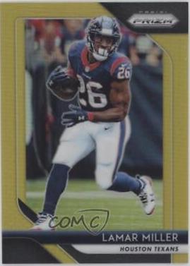 Lamar Miller [Gold Prizm] #125