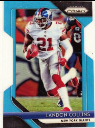 Landon Collins [Light Blue Prizm] #60
