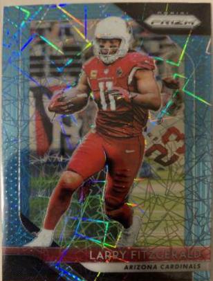 Larry Fitzgerald [Blue Prizm] #194