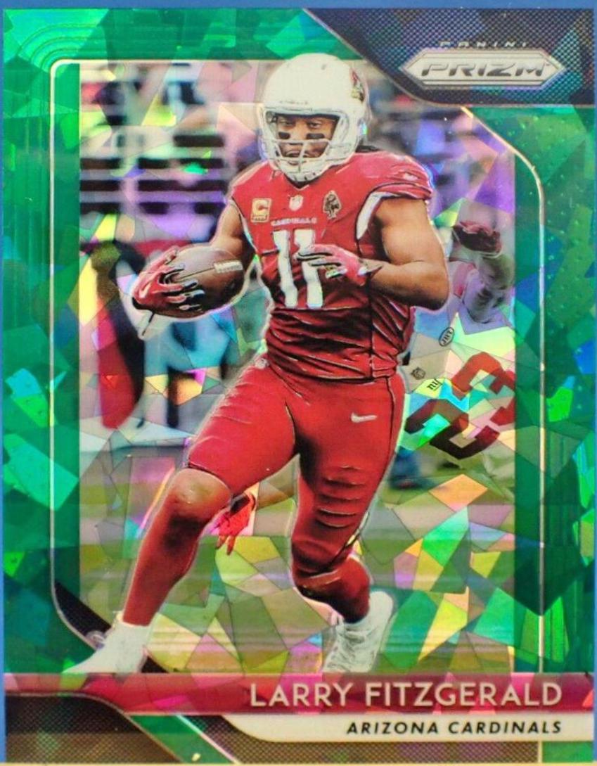 Larry Fitzgerald [Green Prizm Crystals] #194