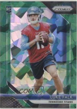 Luke Falk [Green Prizm Crystals] #285