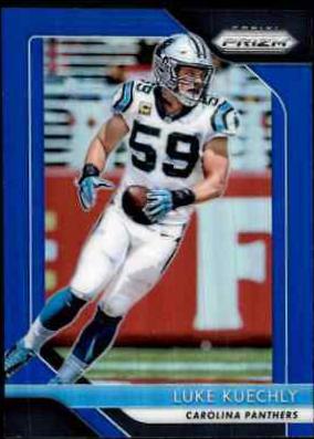 Luke Kuechly [Blue Prizm] #170