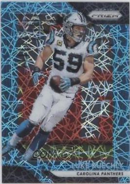 Luke Kuechly [Lazer Prizm] #170