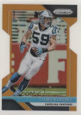 Luke Kuechly [Orange Prizm] #170