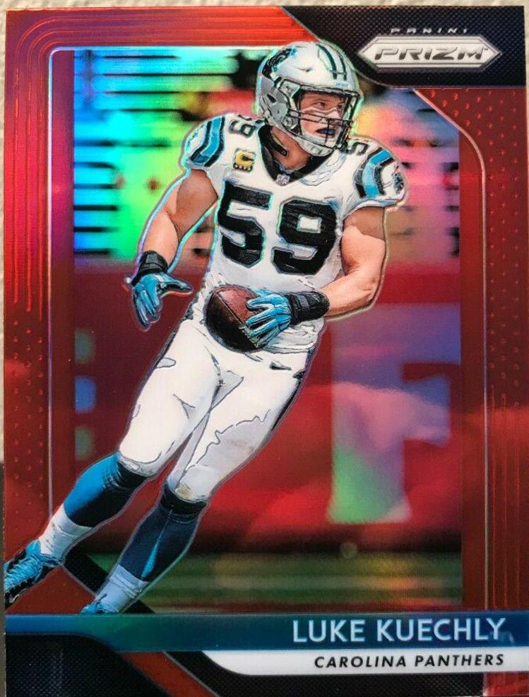 Luke Kuechly [Red Prizm] #170