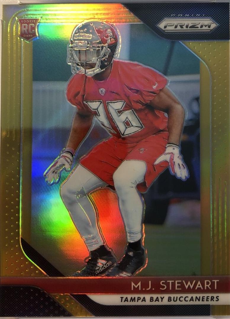 M.J. Stewart [Gold Prizm] #256
