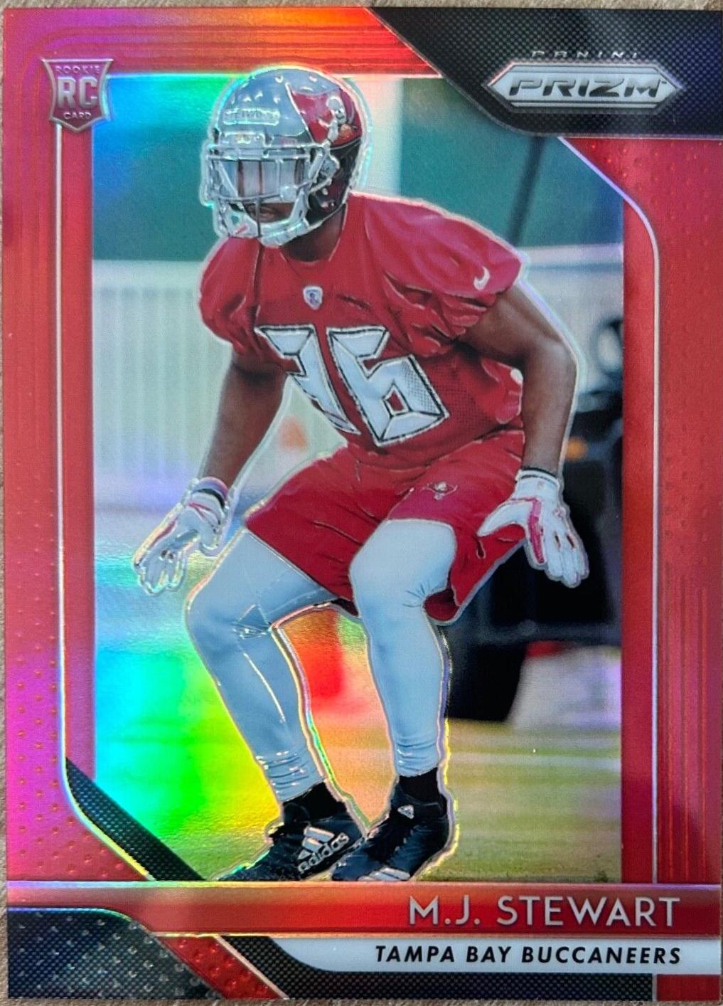M.J. Stewart [Red Prizm] #256