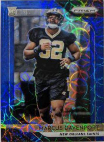 Marcus Davenport [Blue Scope Prizm] #246