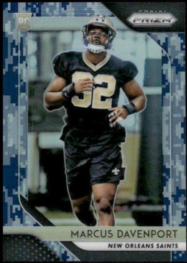 Marcus Davenport [Camo Prizm] #246