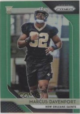 Marcus Davenport [Green Prizm] #246