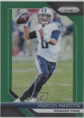 Marcus Mariota [Green Prizm] #7