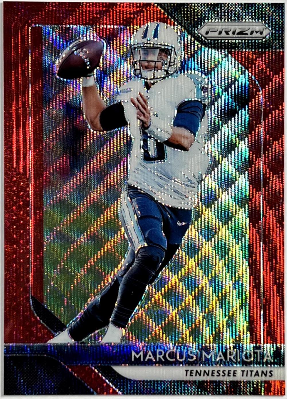 Marcus Mariota [Red Wave] #7