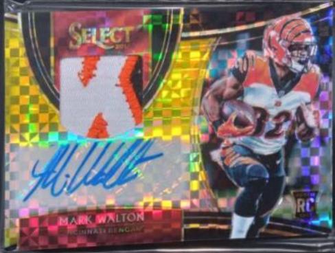 Mark Walton [Gold Prizm] #231