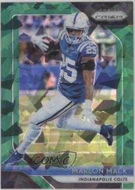Marlon Mack [Green Prizm Crystals] #116