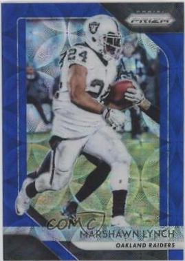Marshawn Lynch [Blue Scope Prizm] #48