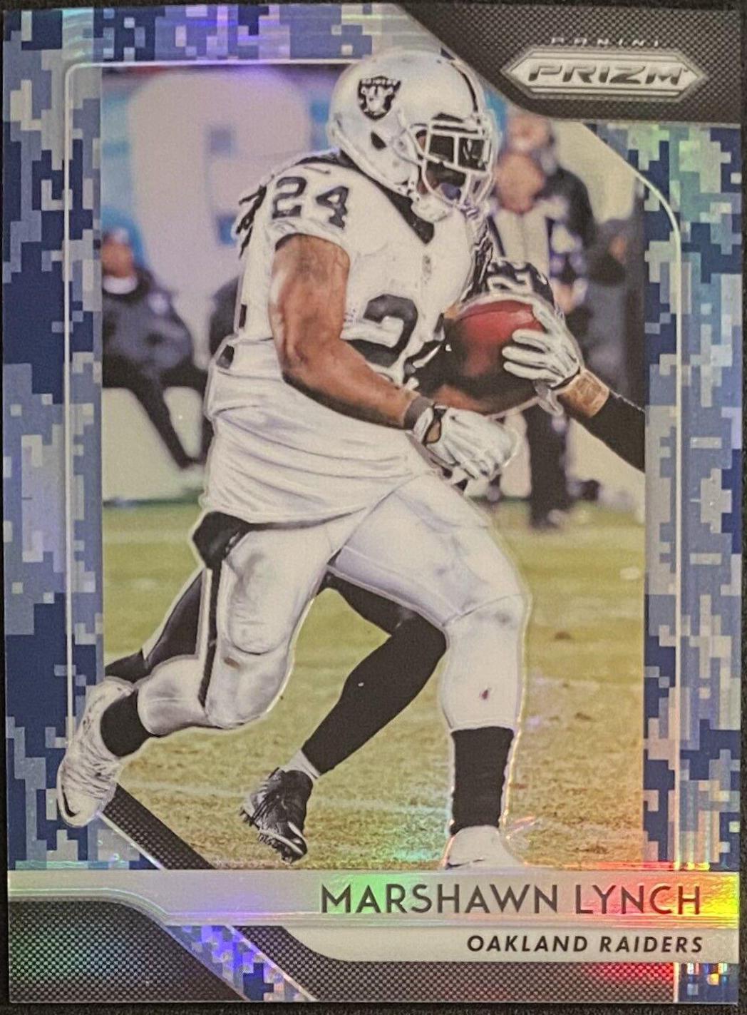 Marshawn Lynch [Camo Prizm] #48