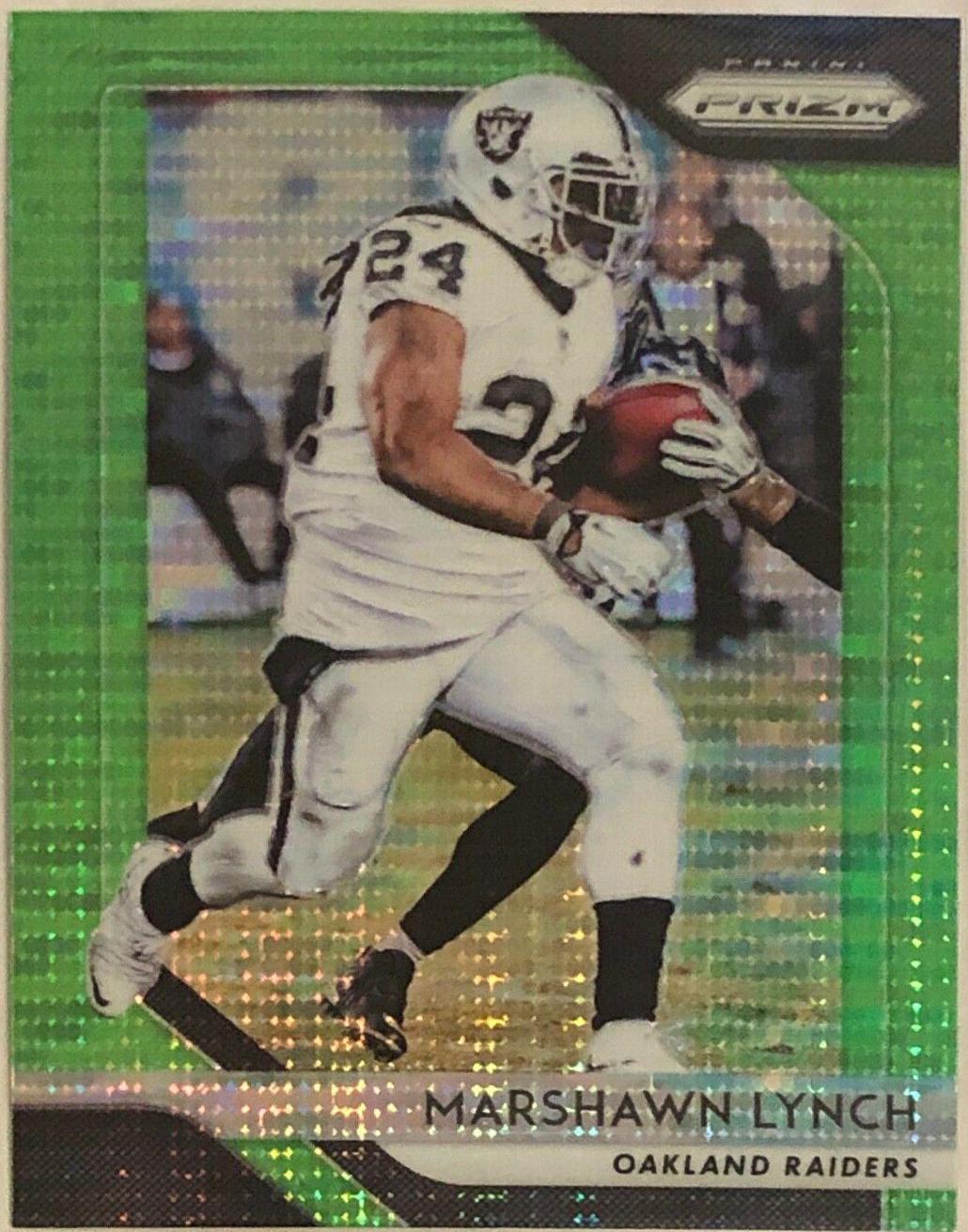 Marshawn Lynch [Green Prizm] #48