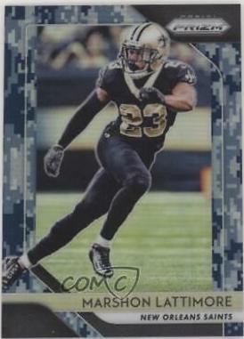Marshon Lattimore [Camo Prizm] #68