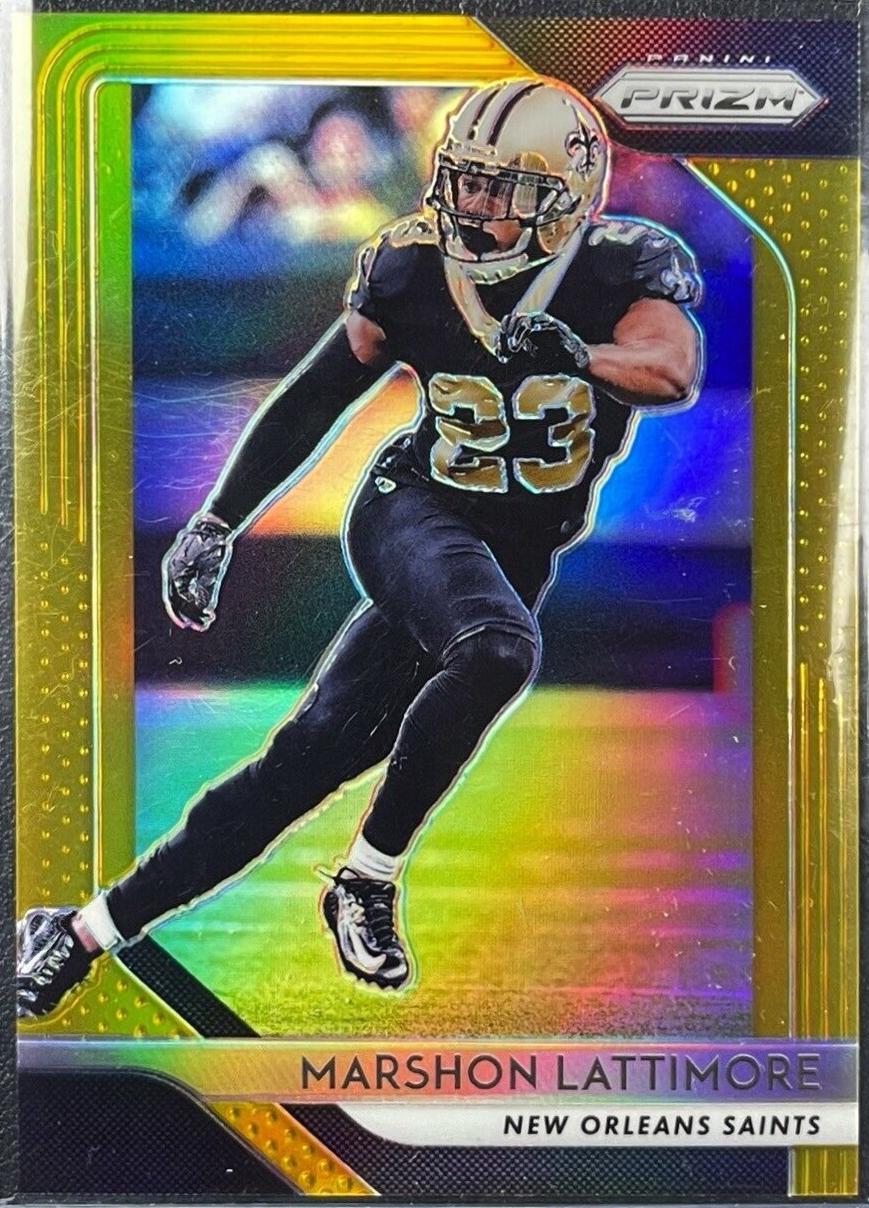 Marshon Lattimore [Gold Prizm] #68
