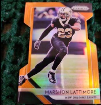 Marshon Lattimore [Orange Prizm] #68