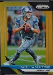 Matthew Stafford [Gold Prizm] #133