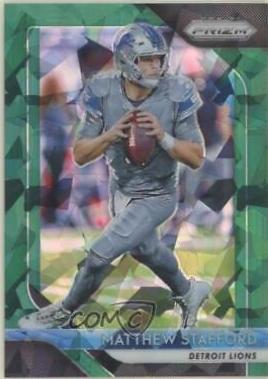 Matthew Stafford [Green Prizm Crystals] #133