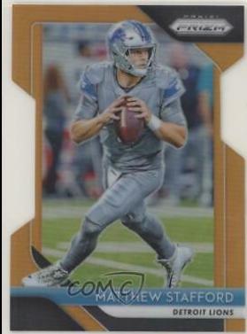 Matthew Stafford [Orange Prizm] #133
