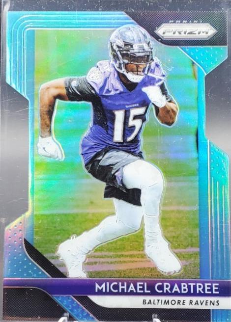 Michael Crabtree [Light Blue Prizm] #187