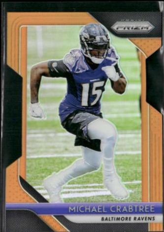 Michael Crabtree [Orange Prizm] #187