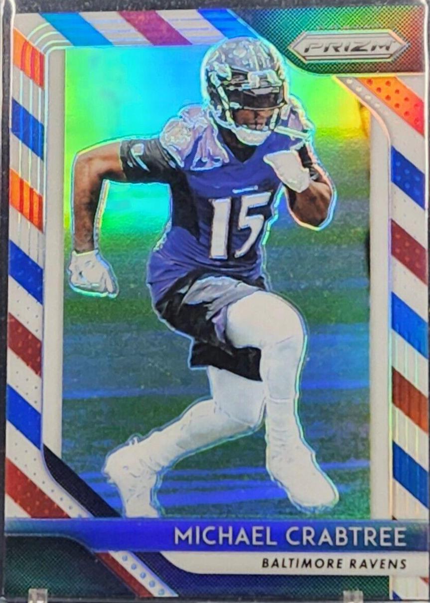 Michael Crabtree [Red White Blue] #187