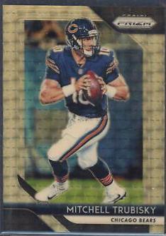 Mitchell Trubisky [Gold Prizm Vinyl] #163
