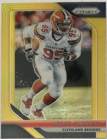 Myles Garrett [Gold Prizm] #152